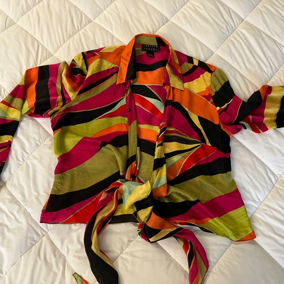 Vintage Jeremy Spencer Silk Top - Picture 4 of 9